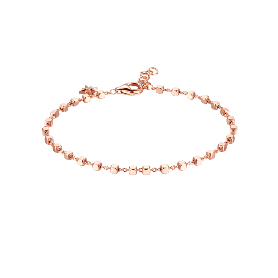 Women's Silver Bracelet STORIE, ROSATO