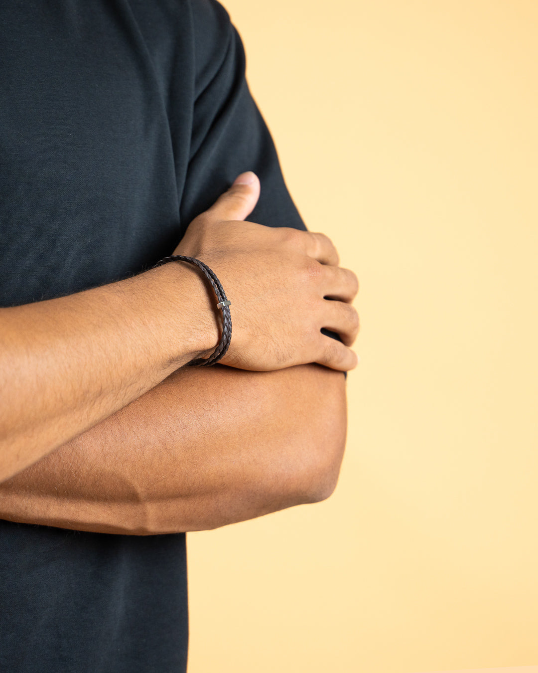 Men's bracelet Duo Brown, GEMINI