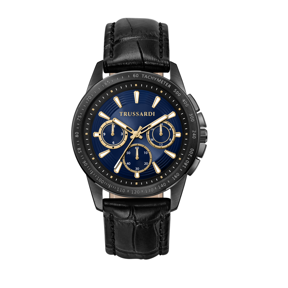 Men's watch Trussardi T-HAWK with blue dial