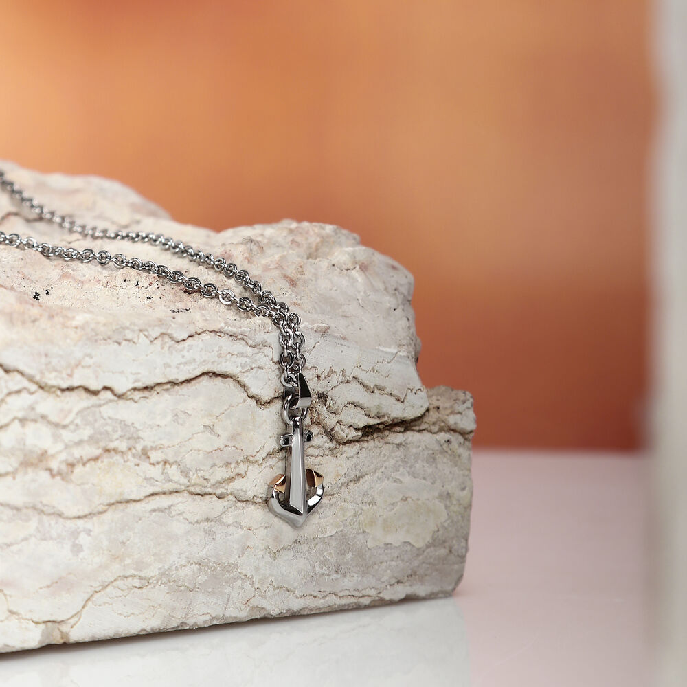 Men's VERSILIA adjustable necklace with pendant, Morellato – Tessora
