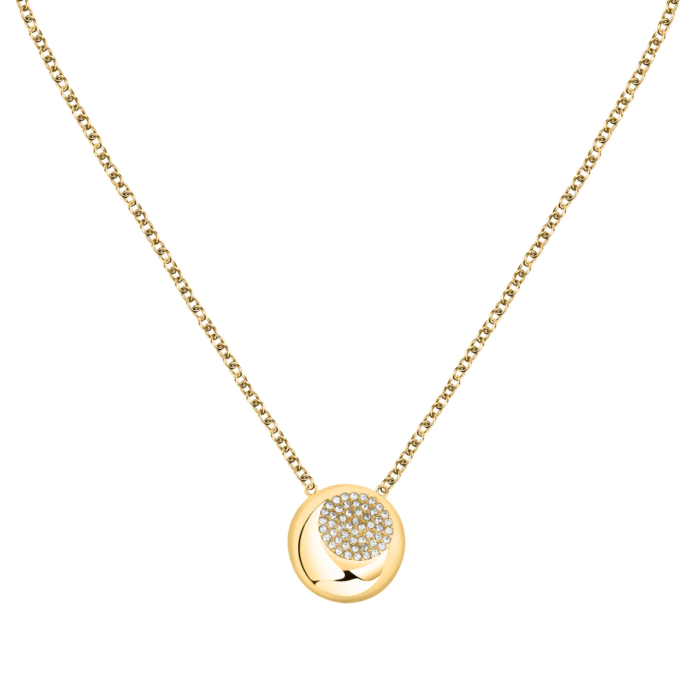 Colier T - Design auriu, dama, Trussardi - Coliere - TJAXC95 - TRUSSARDI - Tessora