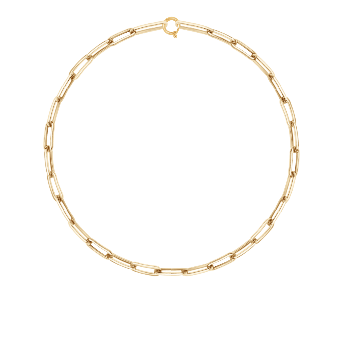 Lant colier No.7 placat cu aur de 40 cm - Coliere - A03/MARKET/ANS/95 - Lilou - Tessora