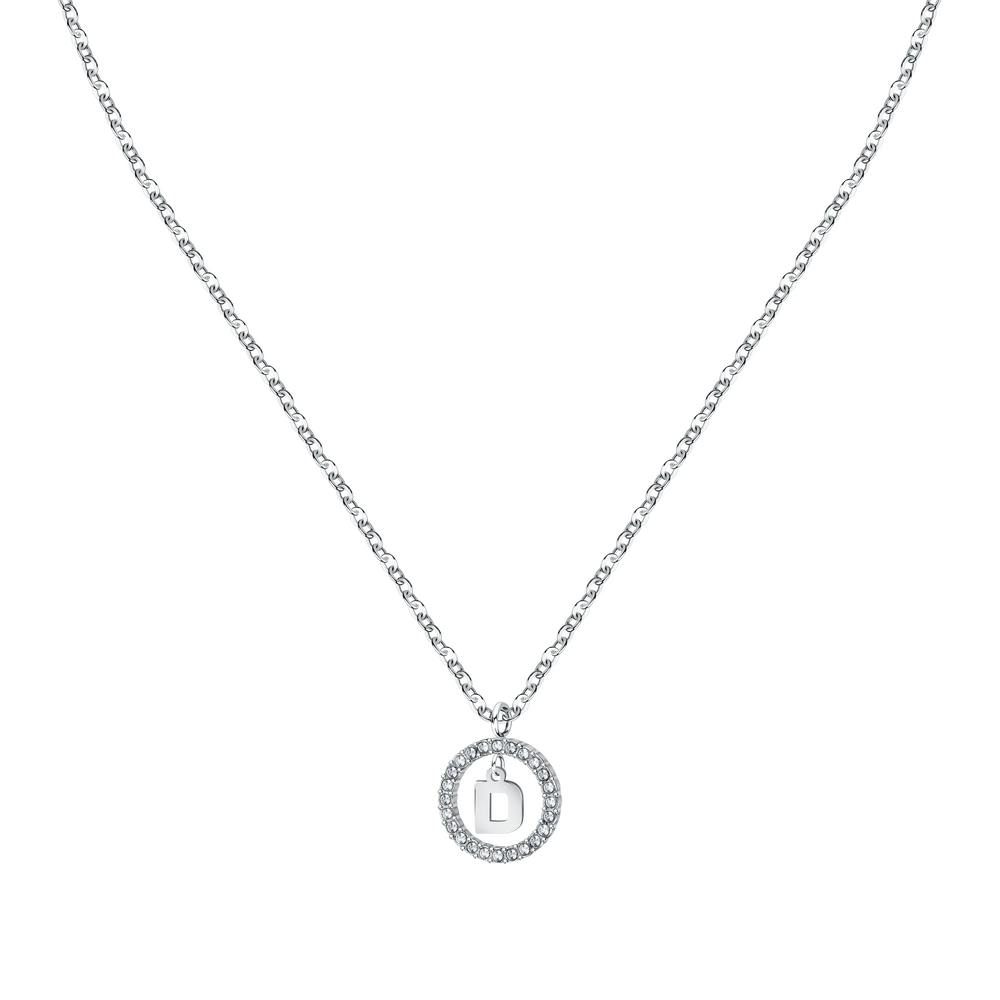 Women's Necklace with Letter D Pendant, LA PETITE STORY