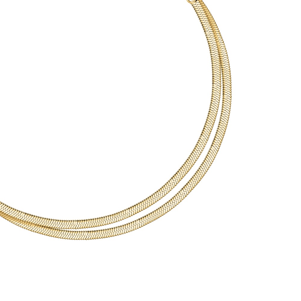 Bratara dama Torchon auriu cu nod, reglabila 15 cm + extensie 4 cm, MORELLATO