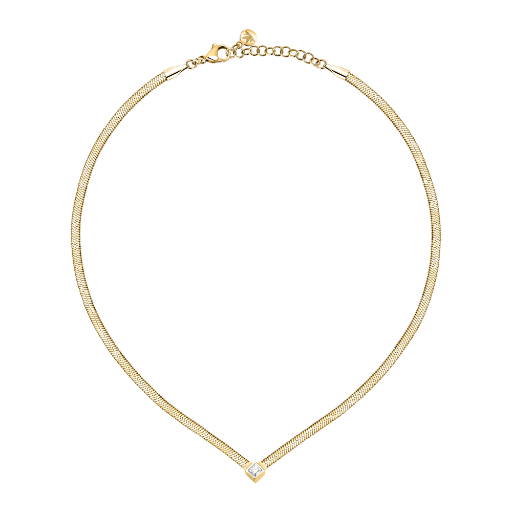 Women's GIOIA adjustable gold plated necklace, Morellato - Necklaces - SAVY29 - Morellato - Tessora