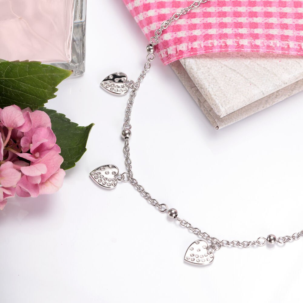 Women's necklace with hearts, MORELLATO - Necklaces - saun02 - MORELLATO - Tessora