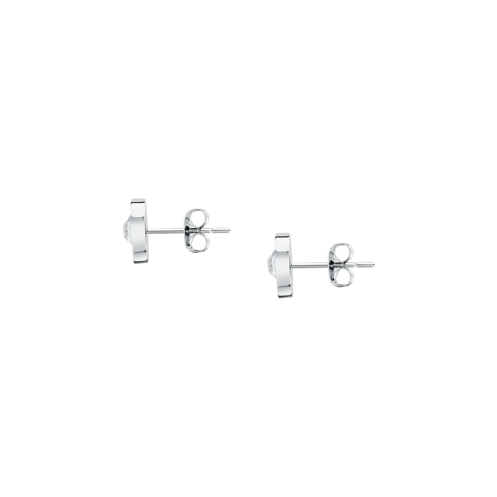 Women's T - LOGO stud earrings, Trussardi - Stud Earrings - TJAXC119 - Trussardi - Tessora